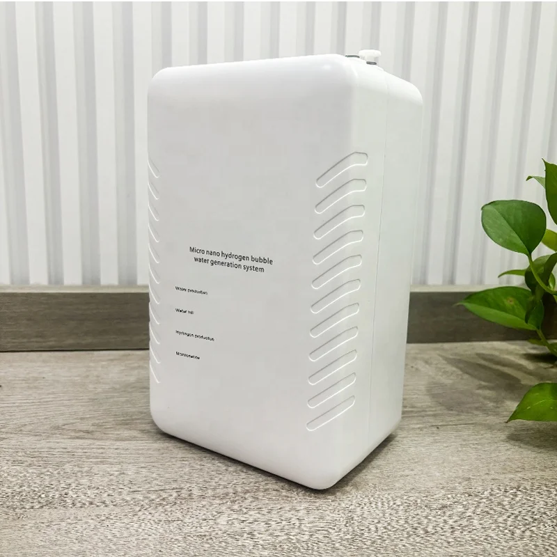 Nano Hydrogen Bubble Water Generator Machine 50m/min Hydrogen Flow Rate Electrolysis H2 Water Bubble Machine