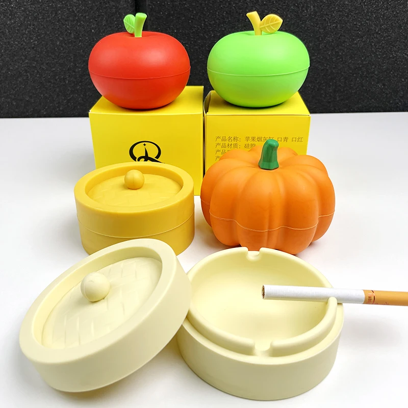 Hot Sale Silicone Rubber High Round Premium Temperature Heat Resistant Silicone Ashtray