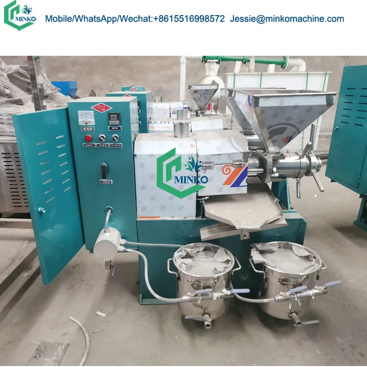 Peanut Palm Oil Production Line Cold Press Filter Making Machine Price Zimbabwe