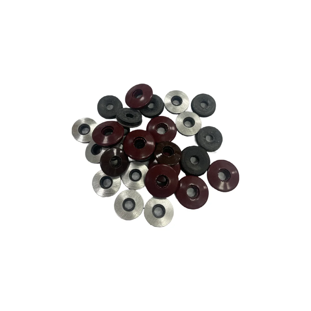 Good Quality Stainless Steel EPDM Bonded Sealing Black Conductive Washer OD 16 For Heavy Industry