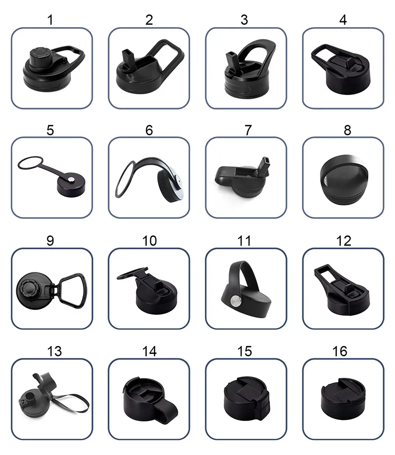 Wholesale Bulk Double Wall Drink Stainless Steel Insulated Thermal Termo Vacuum Thermos Lid Flask Water Bottle