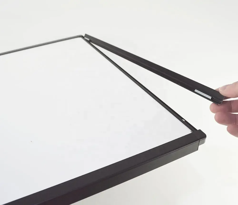 outdoor Snap frame aluminum extrusion Custom Business Logo lightbox aluminium frame Advertising LED Slim Light Box