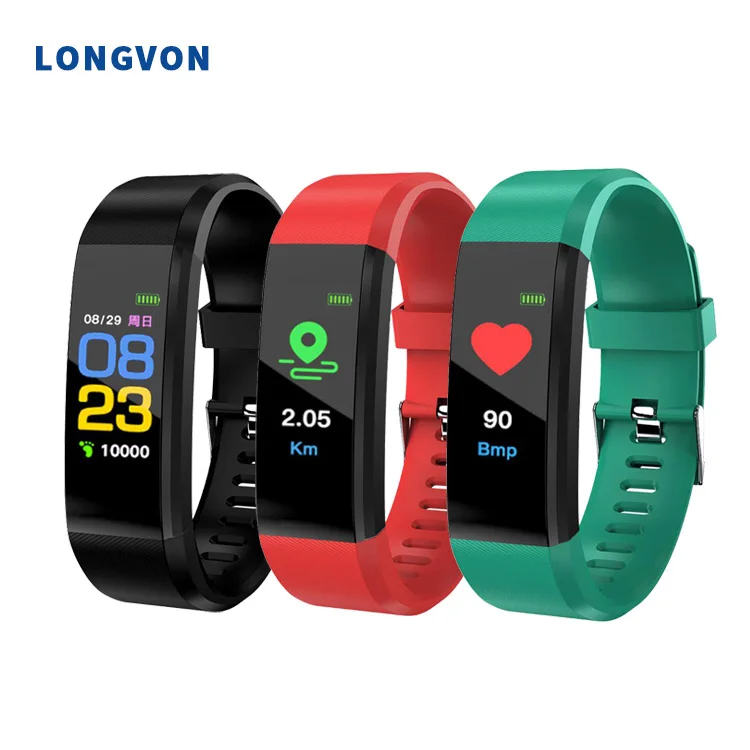 Fancy Fashion B2 Color Screen Android Heart Rate Tracker Watch Phone Band Smart Watch Bracelet
