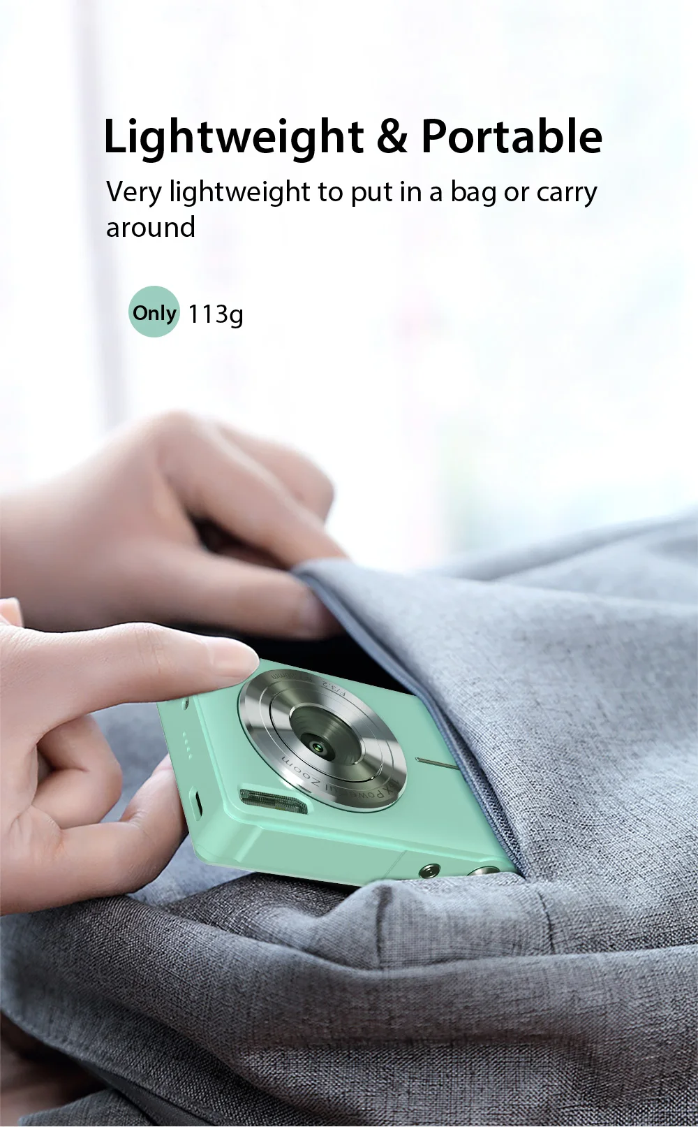 Photography Professional  action Digital Camera with 16X Digital Zoom  LCD Screen Digital pocket rechargeable Camera