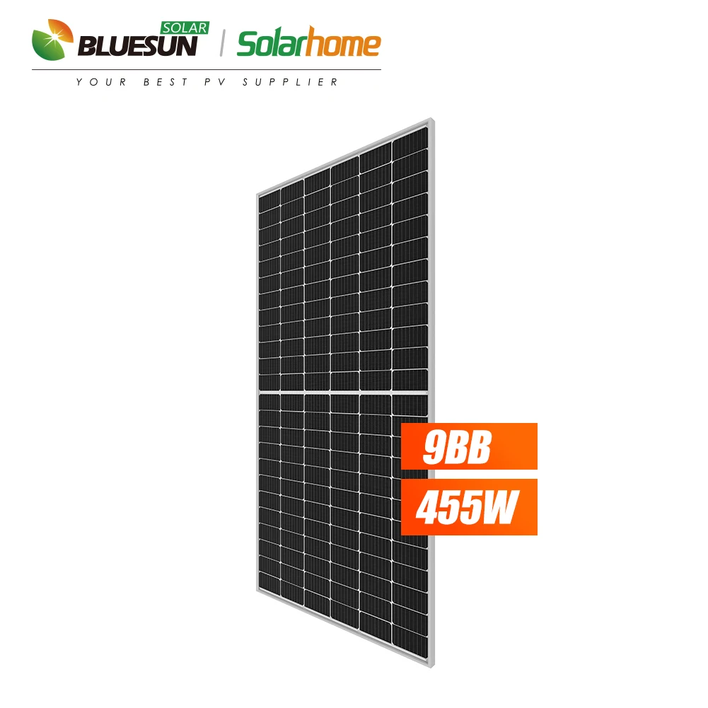 China cheap price solar energy products price solar panel system for home  use 410w 450w 455w 500w 550w solar panel kit