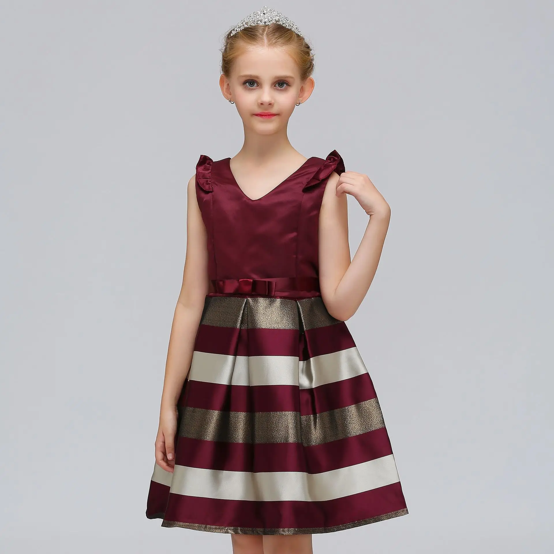 
Wholesale children clothes Hot-selling lovely princess girl kid party dress 