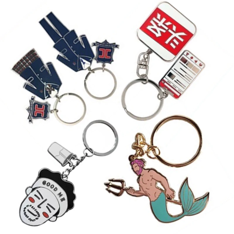 Hard Enamel process custom keychain  cute keychain keychain accessories