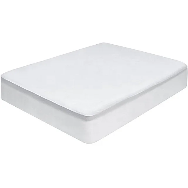 King size bed cover waterproof mattress protector bed sheet quilted bed bug plastic pvc/vinyl mattress cover with zipper