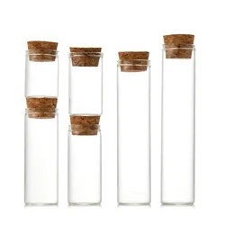 Large Capacity Test Tube Spice Function Rack Aluinum Lid Jar Food Bottle For Powders And Liquids