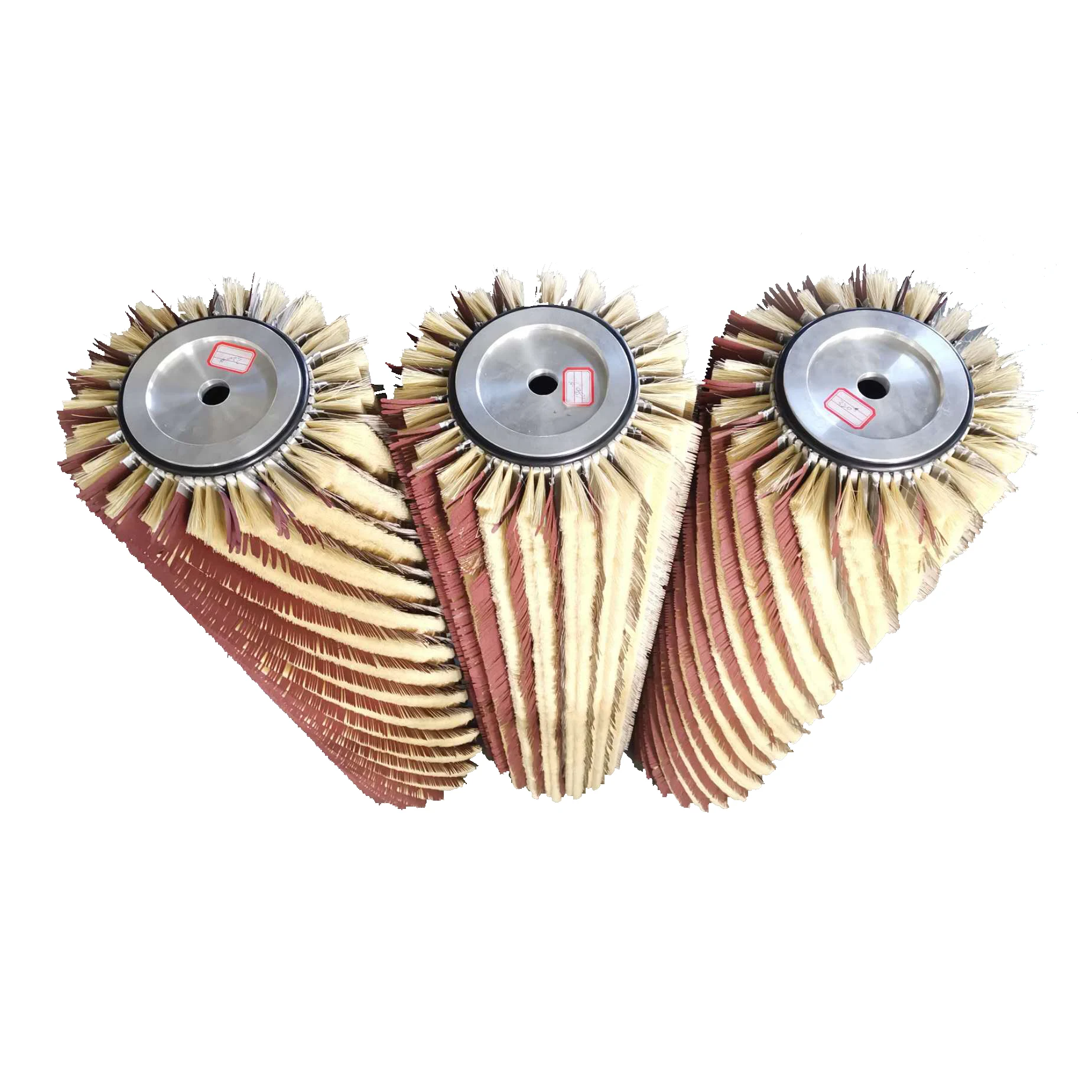 Customized size sisal and sander paper sand jewelry furniture brush polish brush