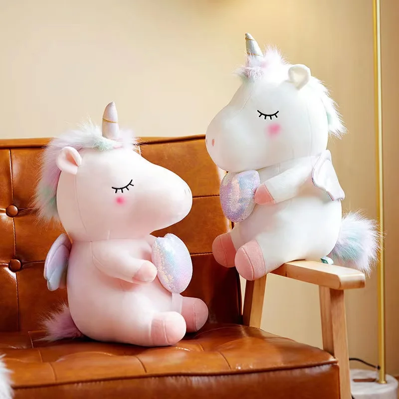 Wholesale Cute Unicorn Doll Lover Birthday Gift Baby Toys Unicorn Stuffed Animal Plush Toy