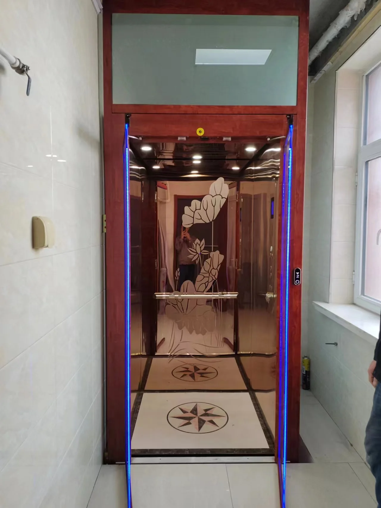 Traction Machine Electric Elevator Lifts Elevator Residential