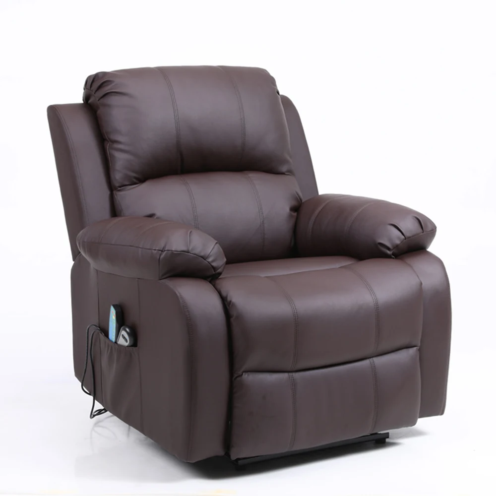 OEM wholesale PU leather living room manual recliner sofa