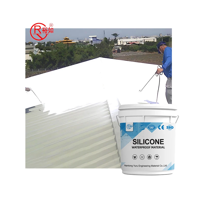 YURU Manufacturer UV Resistance Rubber Liquid Silicone Roof Coating