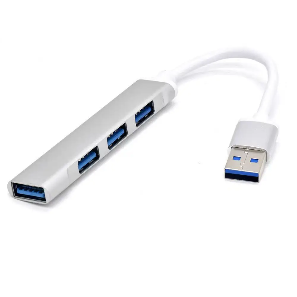 Usb 3.0 Hub Metal case 4 port Slim size USB 3.0 x 1 Port + USB 2.0* 3 Port Aluminium hub