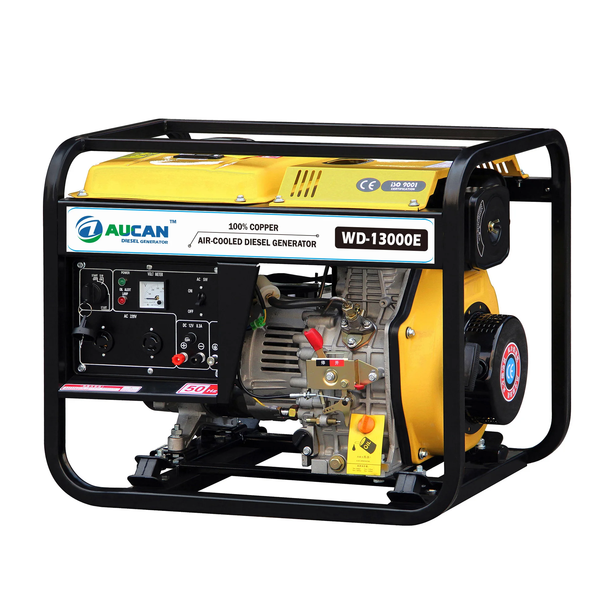 WD13000SQ 13kw Super Quiet Diesel Generator 50/60hz Frequency Type