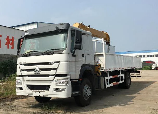 LOW PRICE!! 8 ton electric hydraulic telescopic boom mobile crane truck 5ton camion grua 8tons crane truck