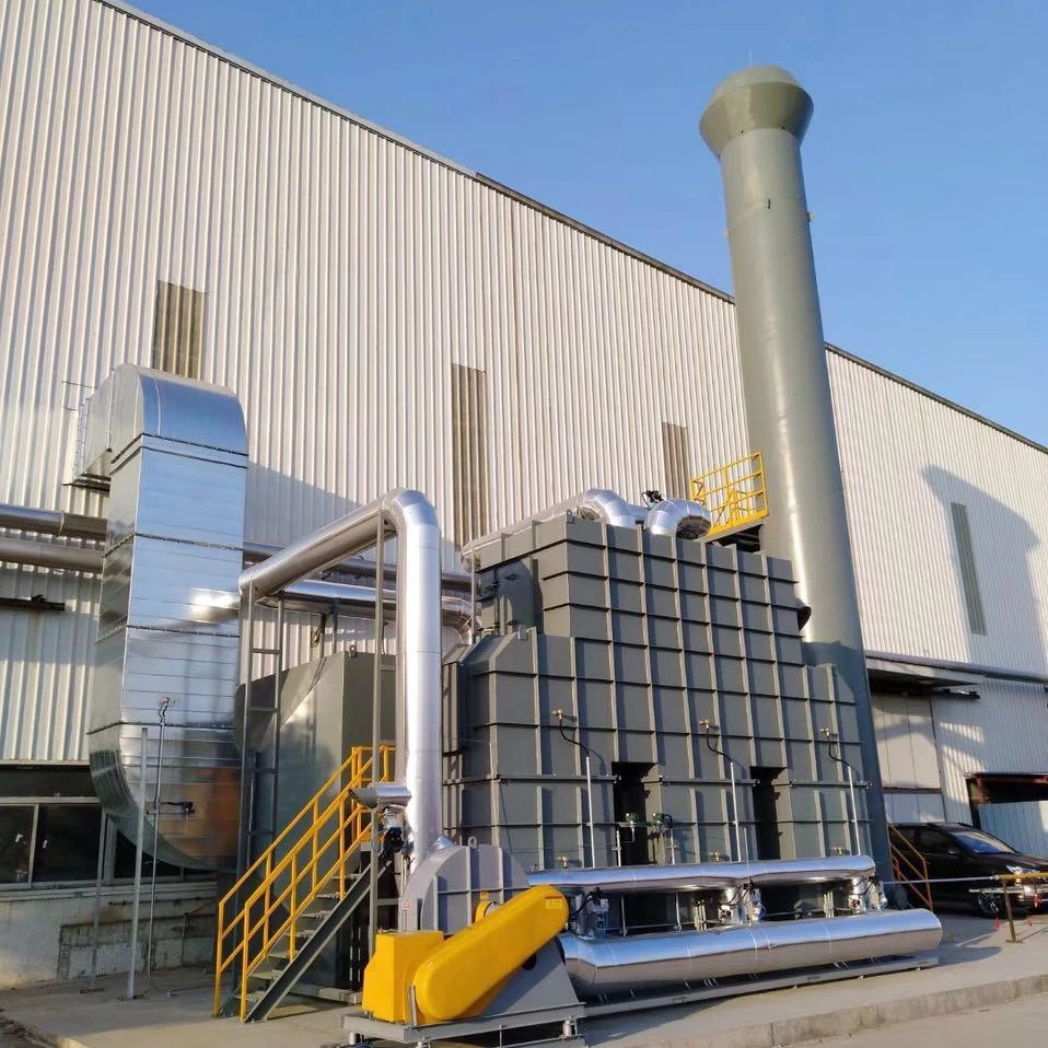 RTO furnace body of waste gas treatment equipment for environmental protection regenerative incinerator oxidation furnace