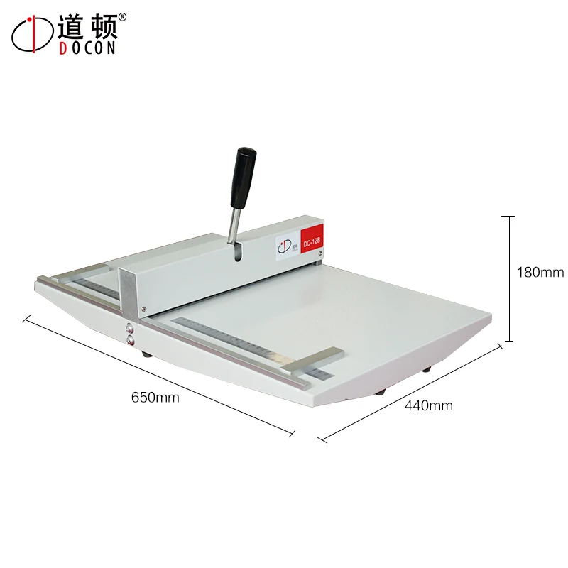 Hot Sale Manual Book Cover Creasing Machine for Office Equipment DC-12B