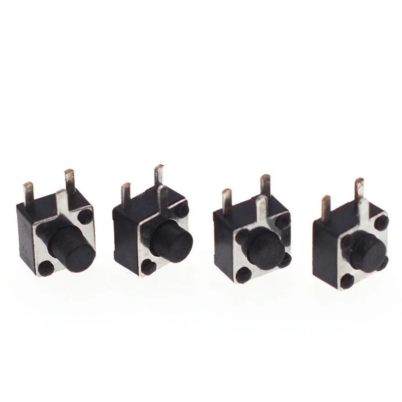 push button switch 4.5*4.5 Side 3 pin tactile touch switch 4.5*4.5*3.8 tact push button tact switch