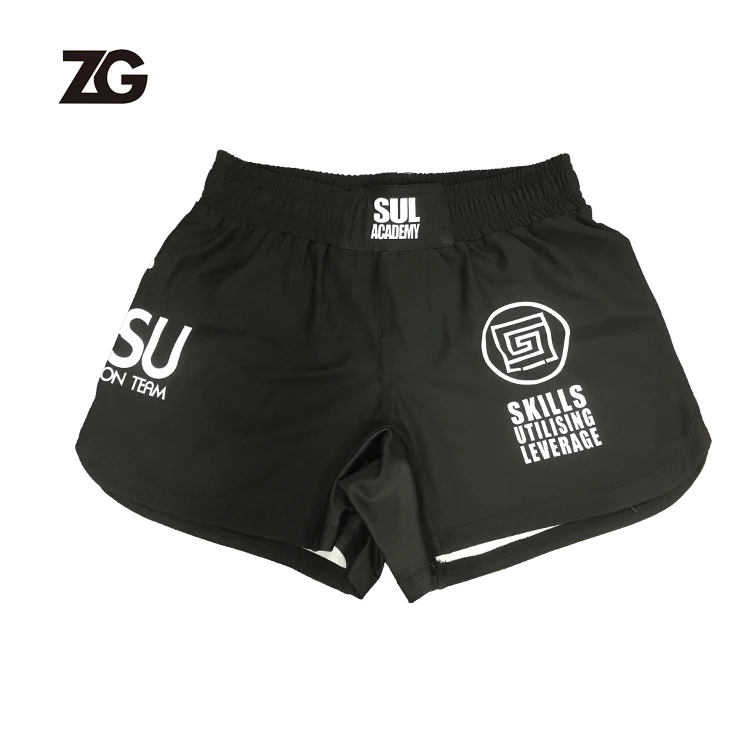 Professional Manufactures MMA Shorts Custom Logo Unisex Boxing Fight Shorts