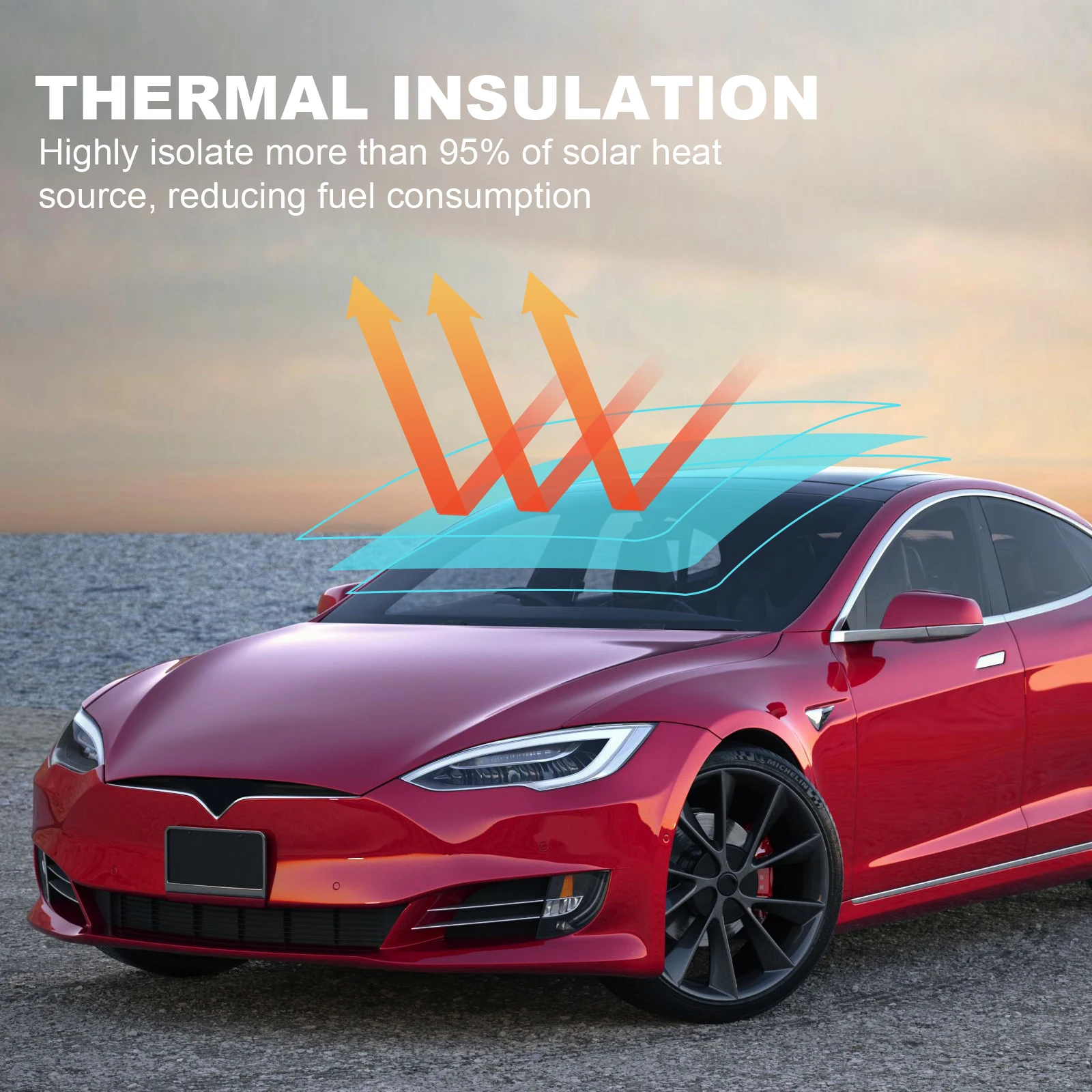 Hot Selling Window Tint Film PVC Chameleon Solar Film For Tesla Model 3/X/Y/S Window