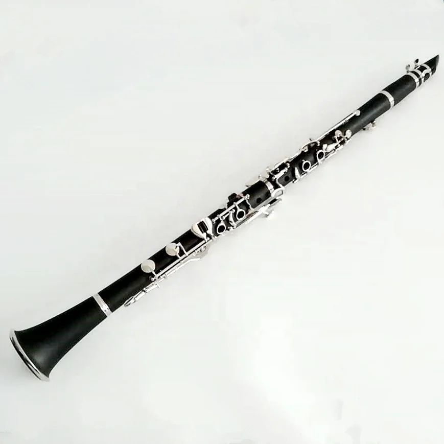 High quality Klarnet/Turkish system hard rubber clarinet G tone nickel plated 18 keys