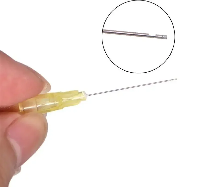 SJ Disposable CE Certification Needle Manufacturer Dental Using Paste Irrigation Needle Dental Blunt Needles