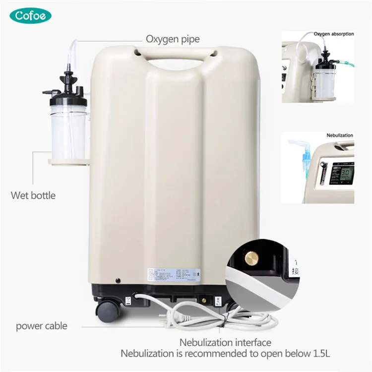 Outdoor Oxygen Concentrator Small Portable Personal Household Generator Oxigen Medical