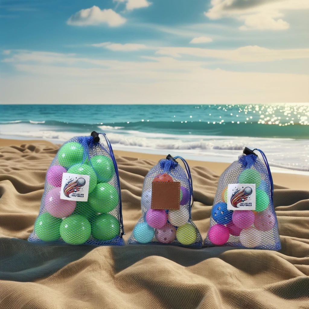 Different Size Multifunctional Storage Nylon Mesh Drawstring Bag for Golf Balls Fruit Vegetable Package