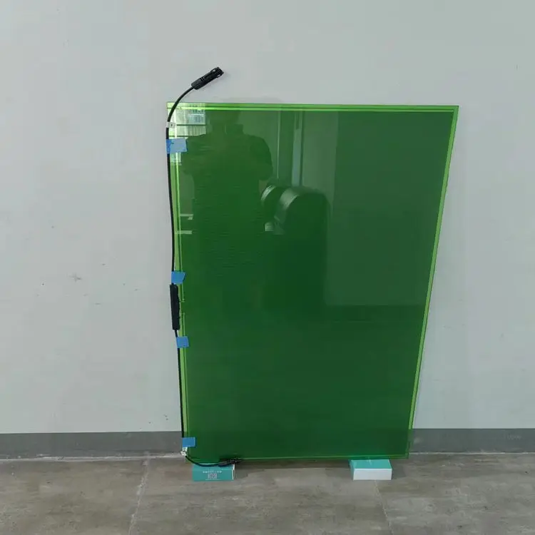 250W Bifacial Transparent 30% 40% 50%   CdTe Solar  Panel BIPV Thin Film 20% Efficiency