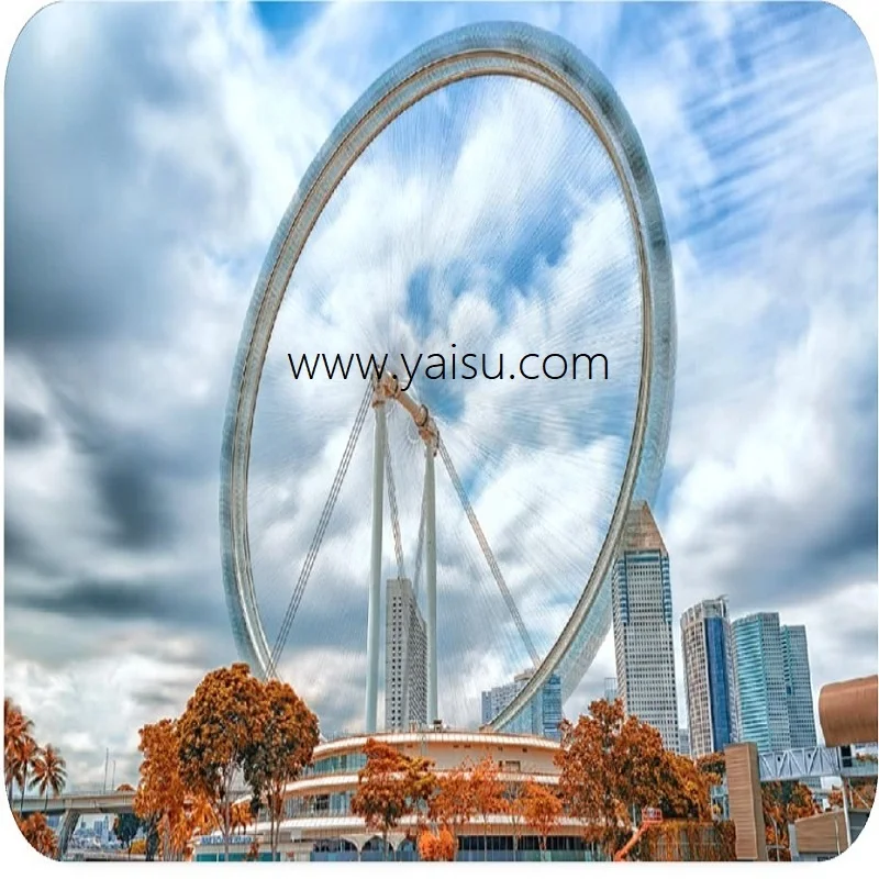 Sightseeing Car 40 160m Ferris Wheel for Amusement Park