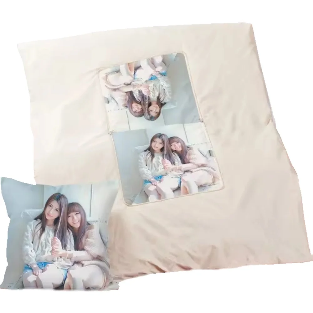 Photo Customized Throw Pillow Quilt Custom Made DIY Double Sided Car Office Sofa Lunch Break Quilt Cushion Decorative pillows