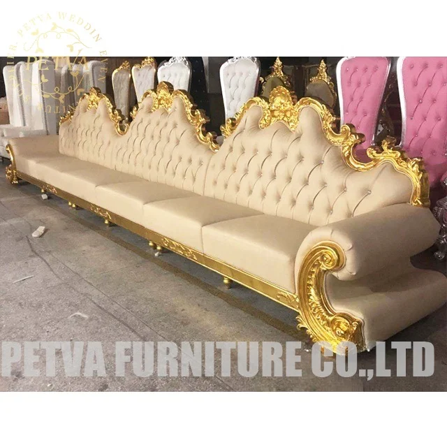 KTV couches luxury living room leather sectional sofa living room furniture  set with table