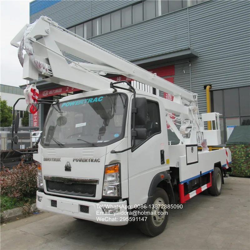 Новый гидравлический ковш для сбора вишни sinotruk howo 18 м