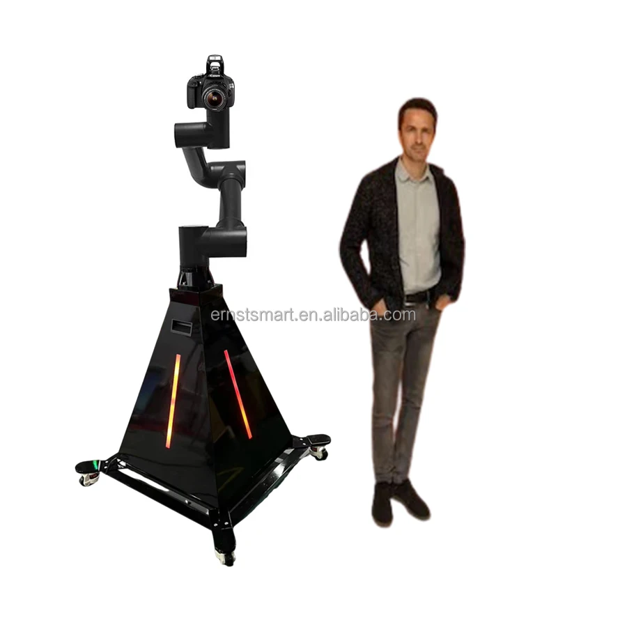 Phoprint Automated Magic Glambot Motion Control Movement Robotic Arm Camera Glambot Photo Booth For Event