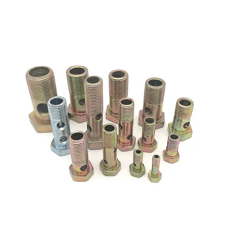 Автозапчасти, шестигранный Гидравлический масляный болт, полый винт для дизельного двигателя, обратный шарнир для трубы