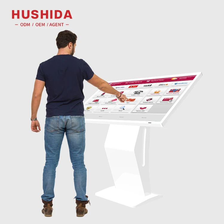 21.5 32 43 inch horizontal advertising kiosk android advertisement kiosk digital signage