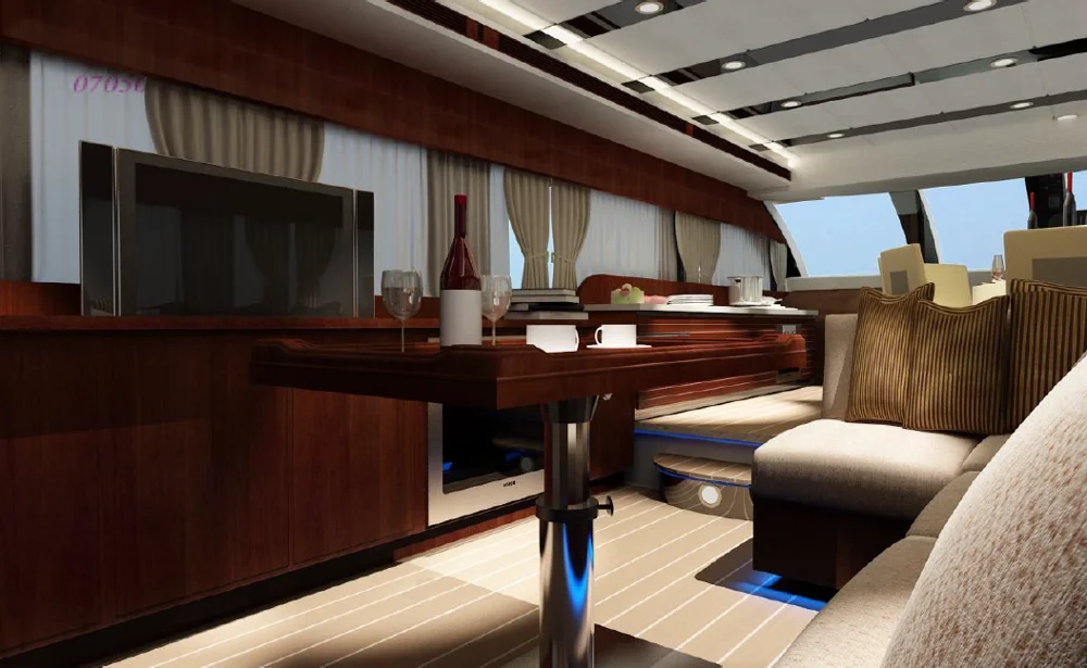 63ft 19.8m luxury yacht from china boat builder