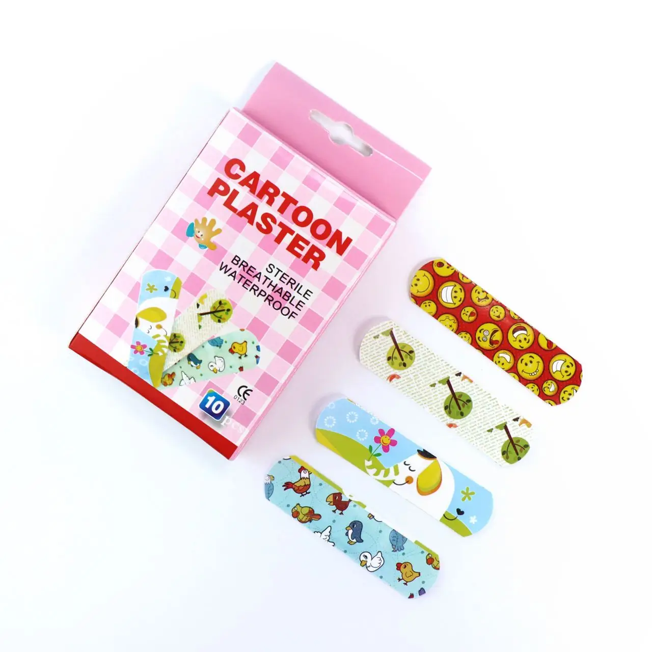 Health Medical Products Plasters Non-Woven Fabric Band Aids for Children Adult