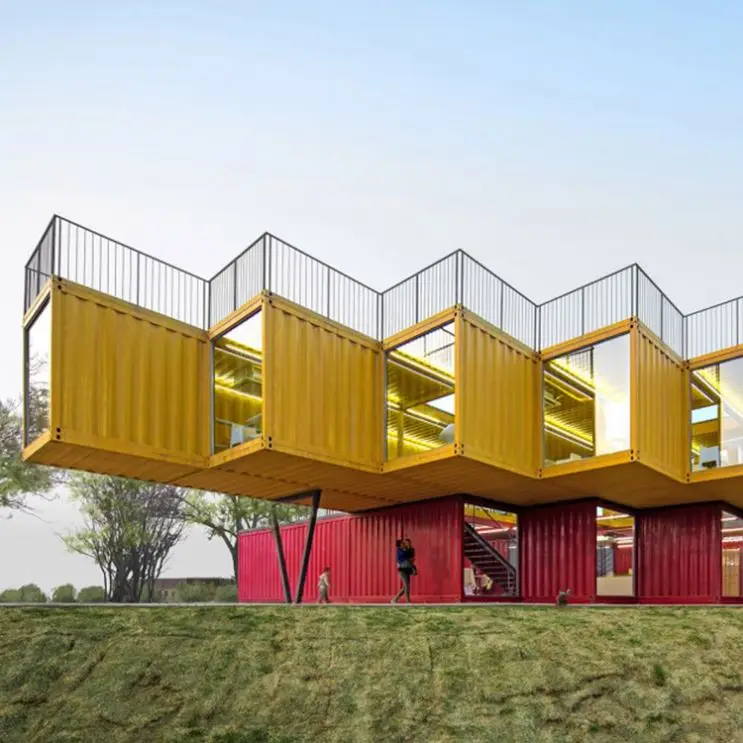 China Easy Transportation Swimming Pool Prefab Non-Standard Steel Structure Living Container House