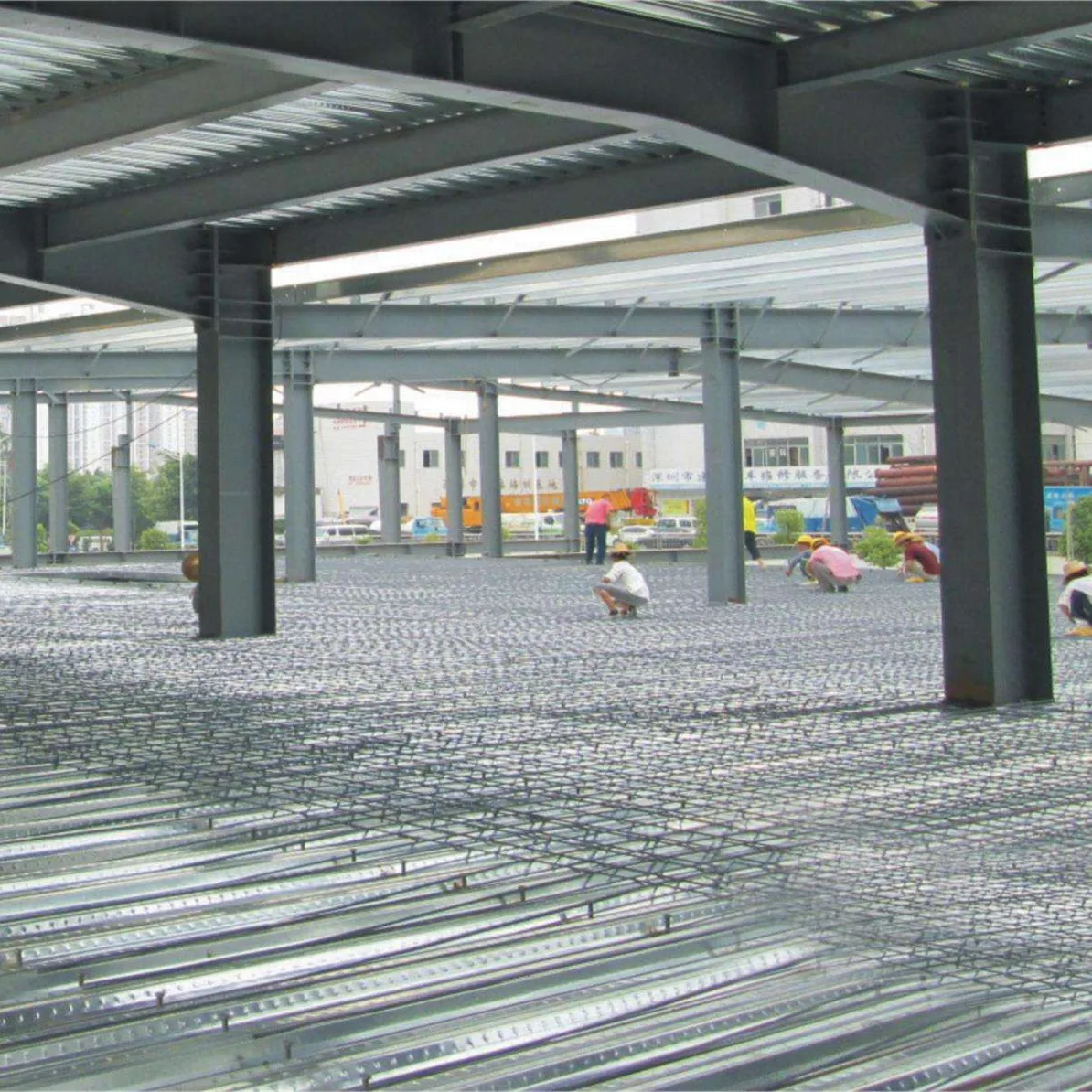 Steel Decking Sheets for Mezzanine Sanhe Company