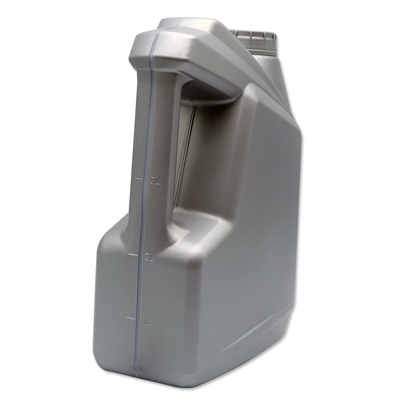High Quality 5L Plastic Engine Oil Bottle empty bottle with Screw Cap Lubricant Bottle 5liter fuel Oil Flask factory Wholesale