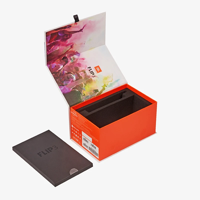 Индивидуальная Настройка, жесткая картонная упаковка, Подарочная коробка с пенопластовой вставкой для электронных продуктов, упаковка для динамиков