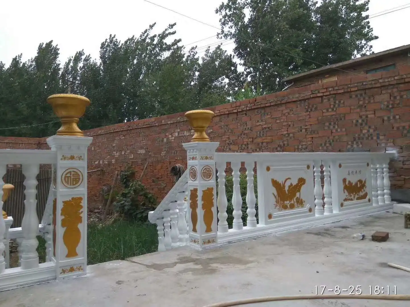 New design Precast garden decorative concrete  planter flower pot plastic molds for cement pots