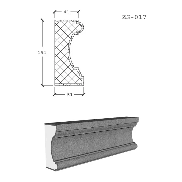 Wonderful Outdoor Decorative EPS Facade Expandable Polystyrene Foam
