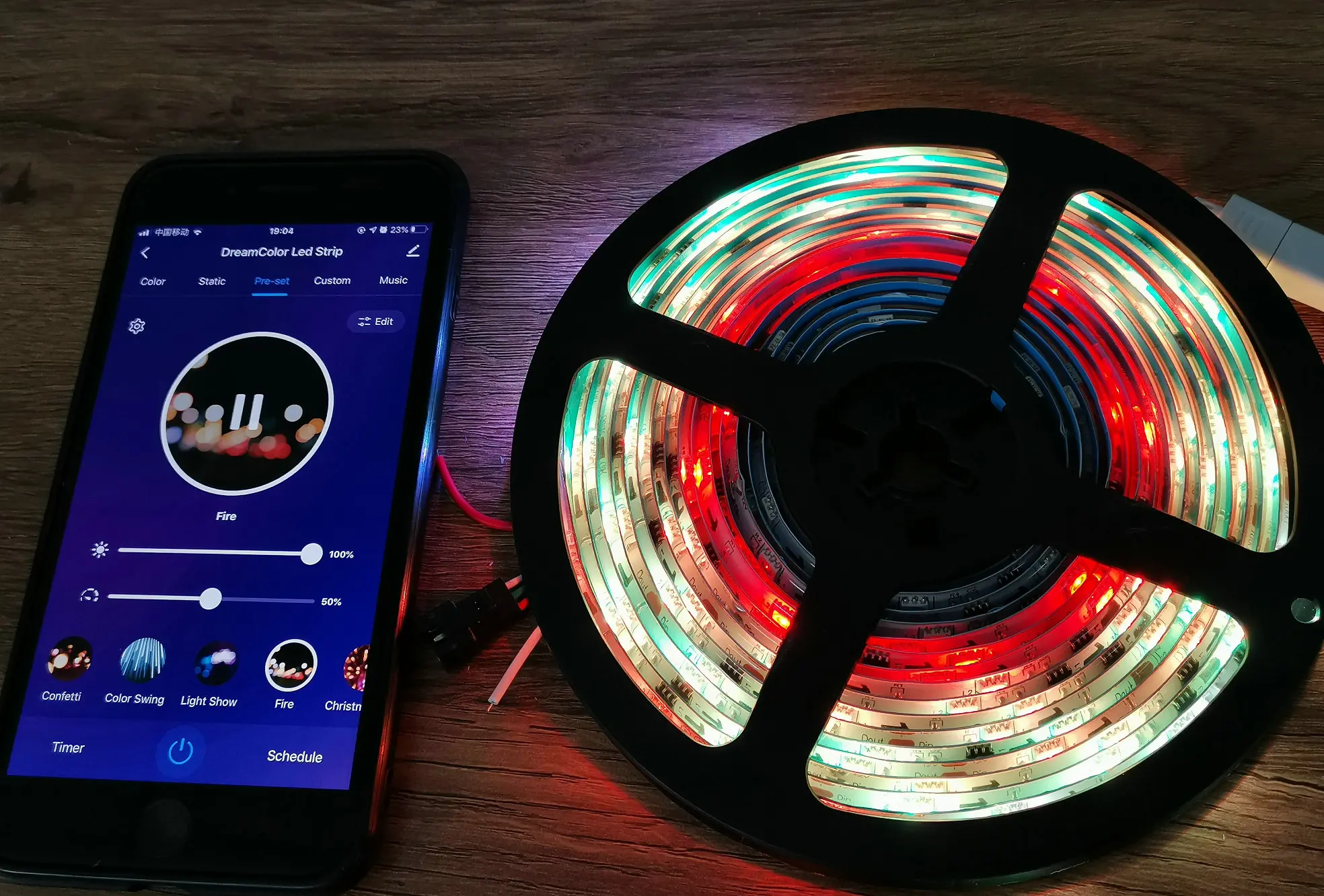  Rgbic Smart LED осветительные полосы WS2811 dreamcolor Tuya/Google Home/ Alexa Echo адресуемых светодиодные света режим воспроизведения
