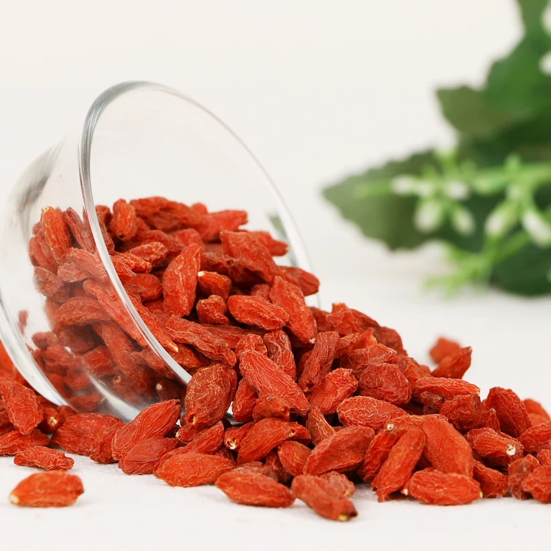 370 зерна/50 г 100% натуральные сухие ягоды h Ningxia wolfberry можно использовать для приготовления чая и супа салата фруктов
