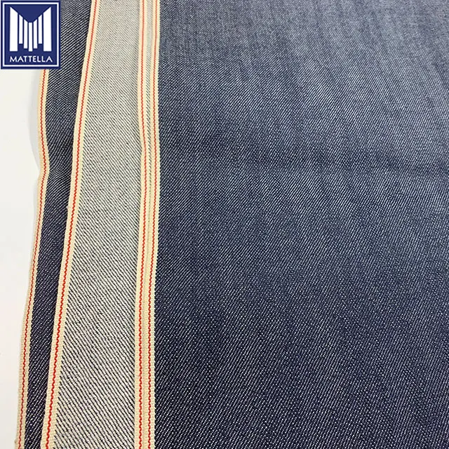 14 oz gsm из 100% органического хлопка сырье японская джинсовая ткань selvedge для рабочих рубашек chambray