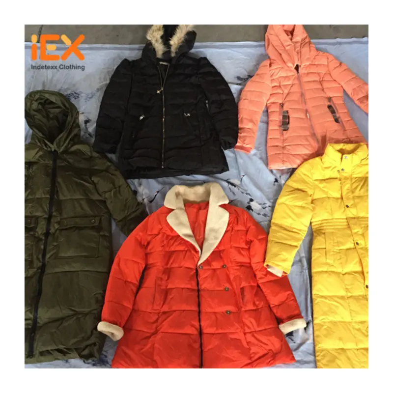 Wholesale Prices Cheap Jackets Winter Jacket Woman Raw Material Ukay Bales Mixed Used Clothing Men